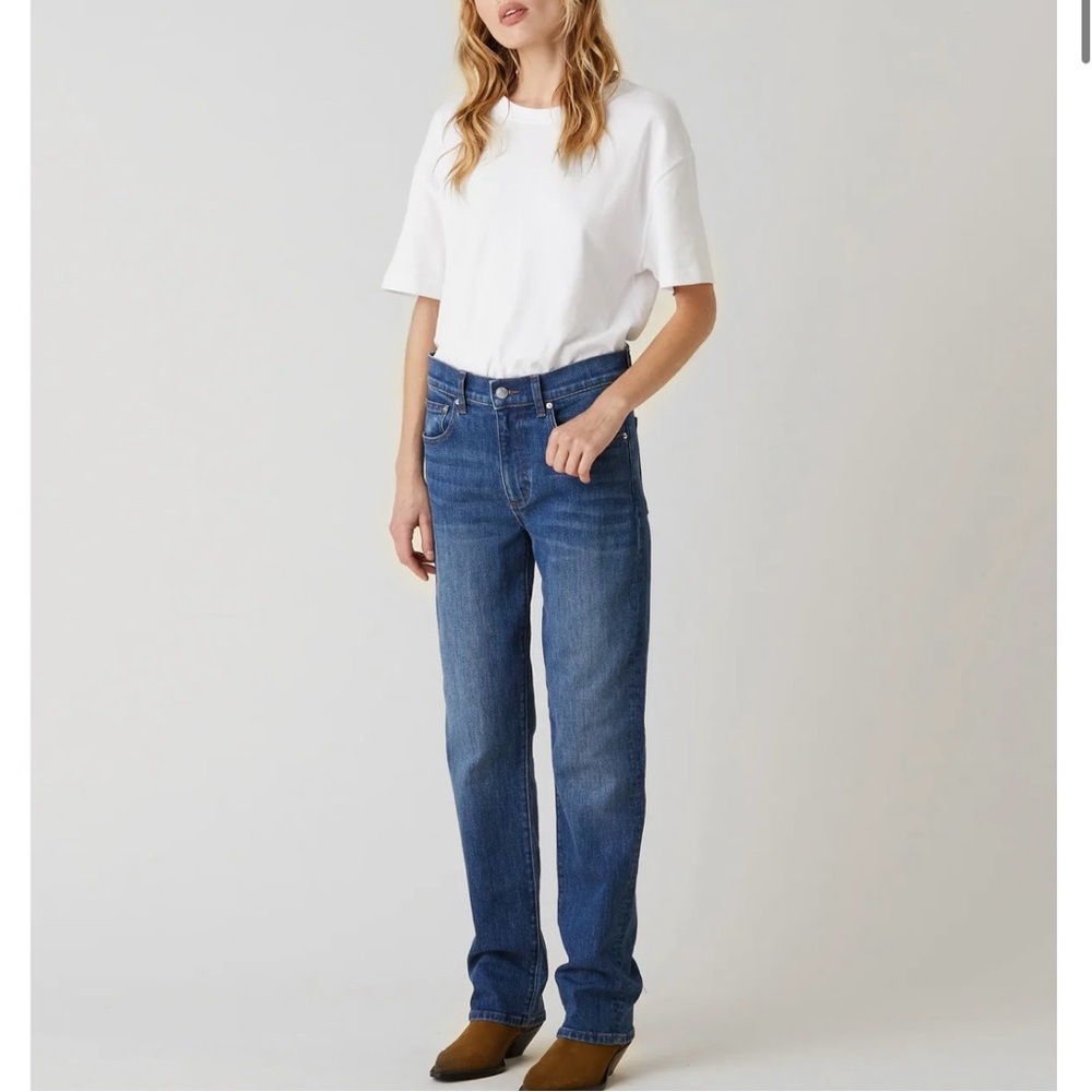 Le Jean Easy Slim Jeans Straight Leg size 27